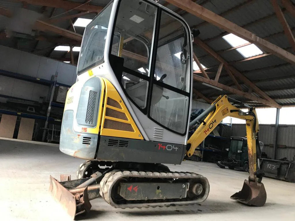 Mini-Pelle Wacker Neuson 1404 – 2012 + 3 Godets