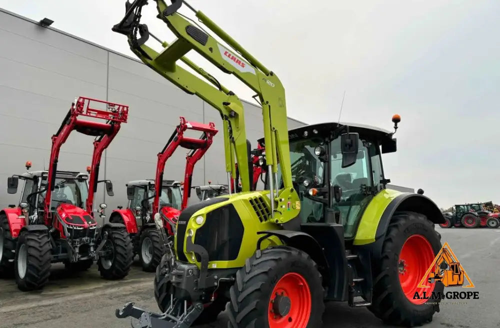 Tracteur agricole Claas ARION 510 + FL120