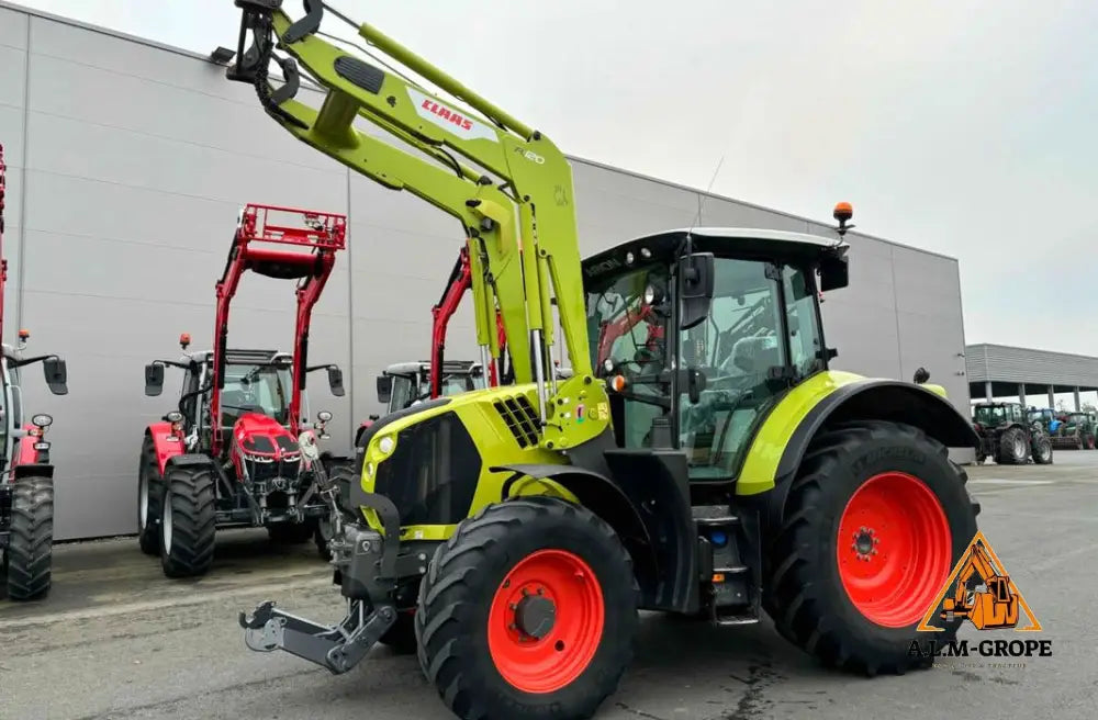 Tracteur agricole Claas ARION 510 + FL120