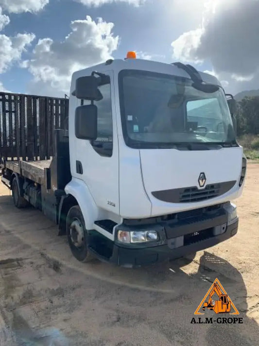 Camion Plateau Renault MIDLUM 220 DXI
