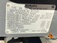 Micro-tracteur Kubota B1710