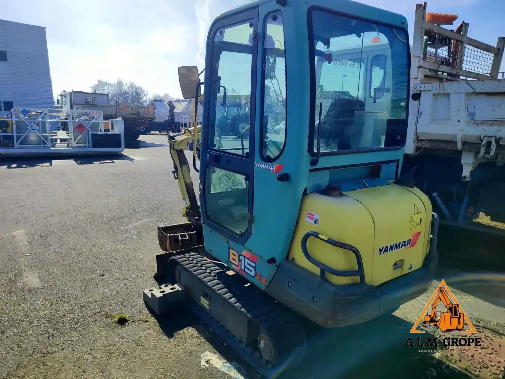 Mini-Pelle à Chenilles Ammann-Yanmar B15EX – 2002
