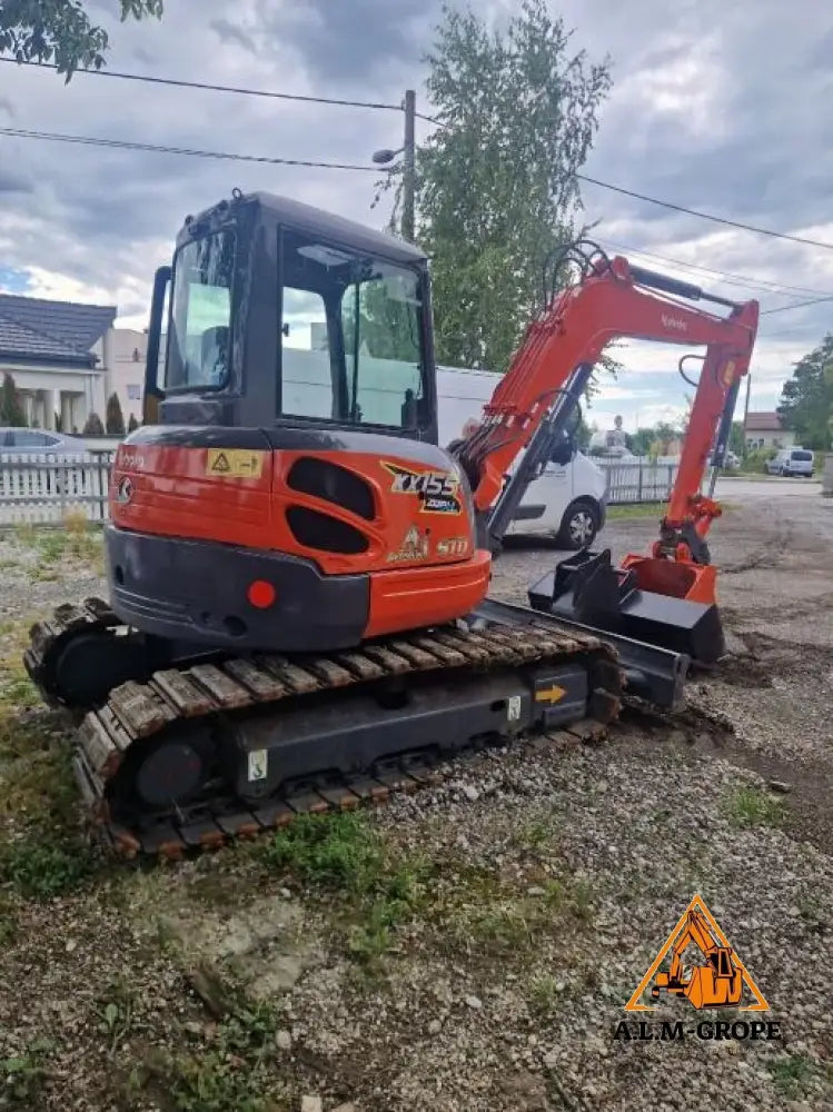 Mini pelle Kubota KX 155 – Année 2013 – 5,2 Tonnes