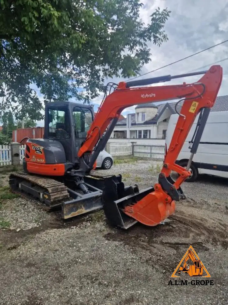 Mini pelle Kubota KX 155 – Année 2013 – 5,2 Tonnes