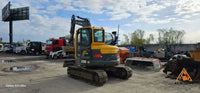 Mini-pelle Volvo EC88 (2007) – 8,3 Tonnes – 3 500 h