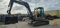 Mini-pelle Volvo EC88 (2007) – 8,3 Tonnes – 3 500 h