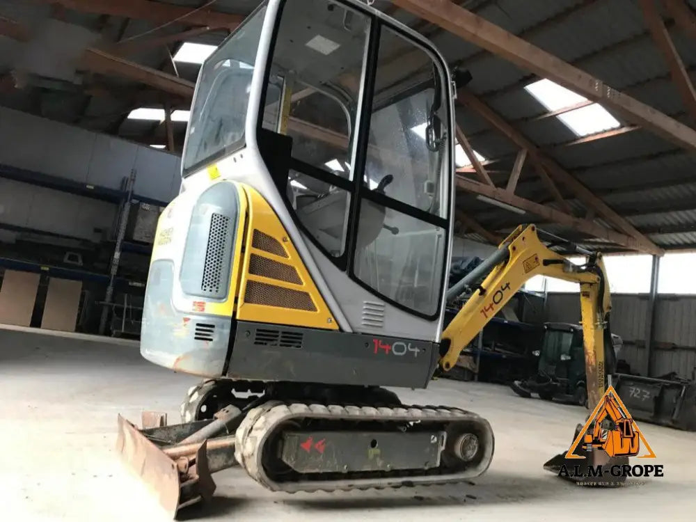 Mini-Pelle Wacker Neuson 1404 – 2012 + 3 Godets