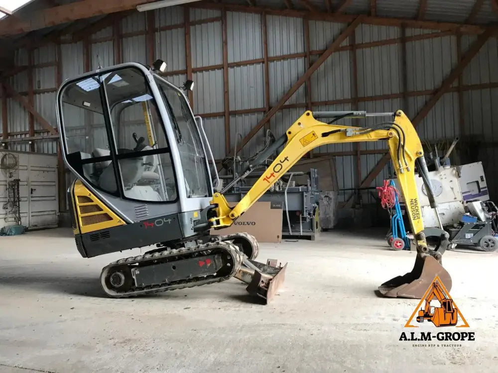 Mini-Pelle Wacker Neuson 1404 – 2012 + 3 Godets