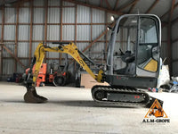 Mini-Pelle Wacker Neuson 1404 – 2012 + 3 Godets