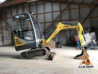 Mini-Pelle Wacker Neuson 1404 – 2012 + 3 Godets